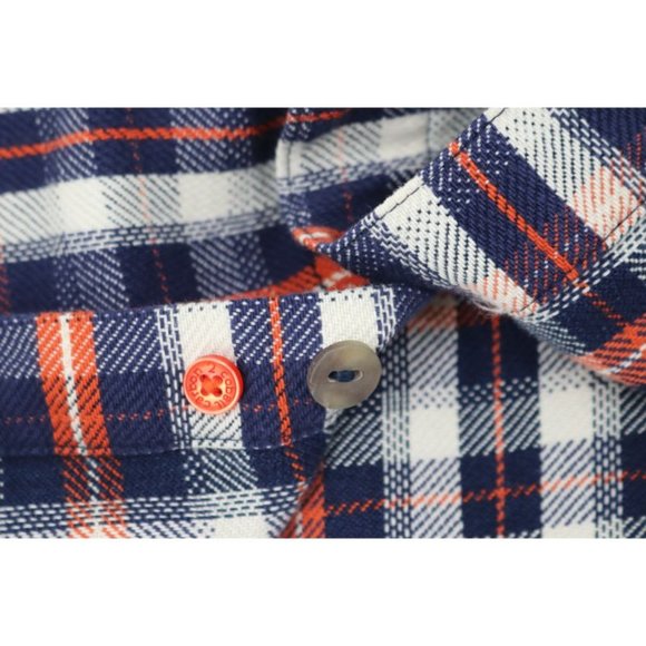 Carbon 2 Cobalt men's XXL long sleeve button up flannel shirt corduroy detail - Picture 10 of 10